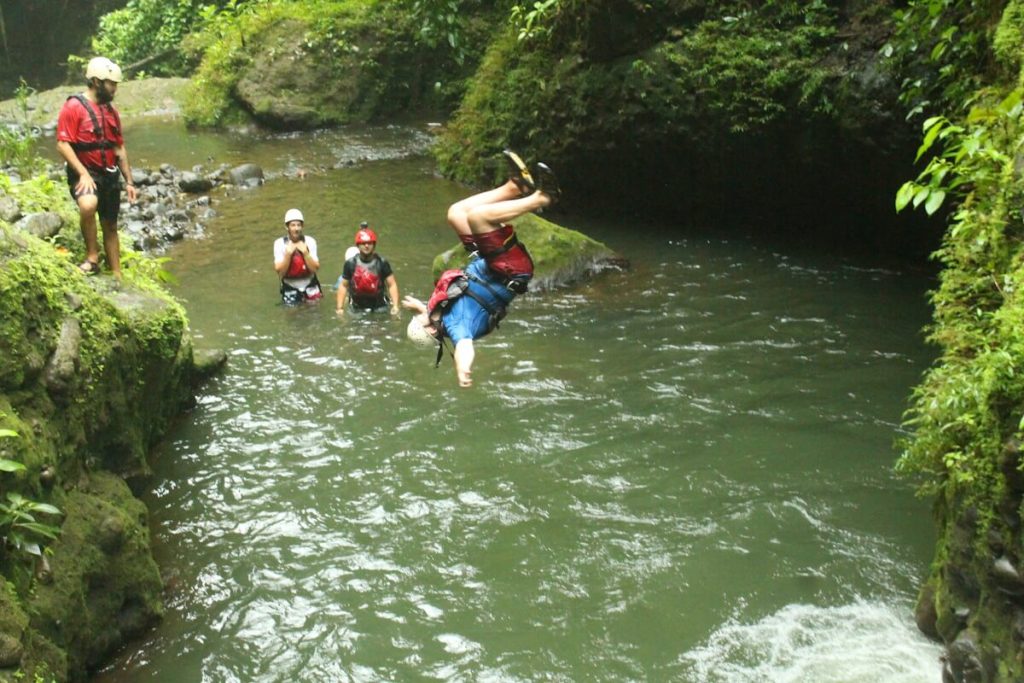 Costa Rica Waterfall Jumping About Page